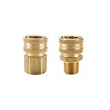 ST Series Brass Coupler, Unvalved